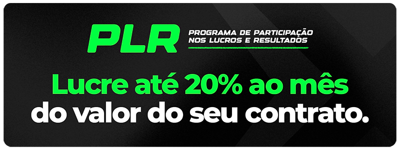 Lucre até 20% ao mês
            do valor do seu contrato.